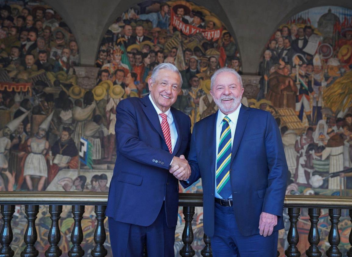 AMLO reitera apoyo a Lula; lo apoyan EU y Canadá