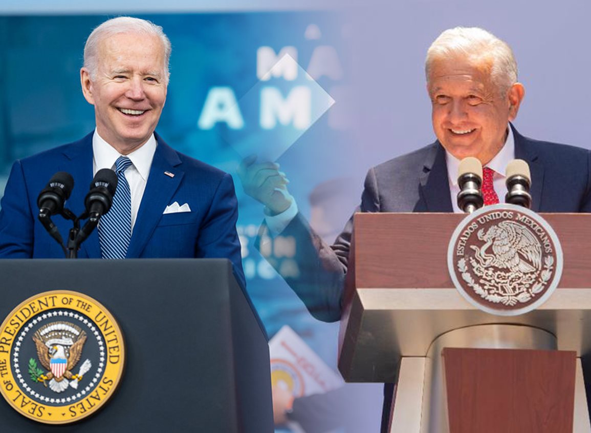 AMLO y Biden difieren sobre vía para integrar a América