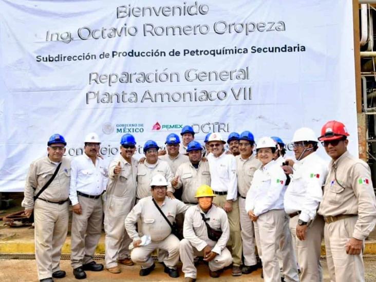 Romero Oropeza visita Pro-Agroindustrias y el Complejo Cosoleacaque