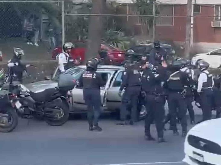 Cuentahabiente sufre violento atraco en Plaza Ánimas, SSP captura a integrantes de una banda en Xalapa