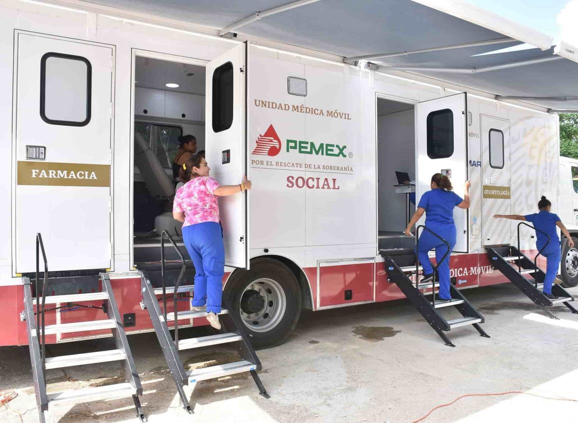 Jornada médica de Pemex llegará a Ejidos de Coatzacoalcos
