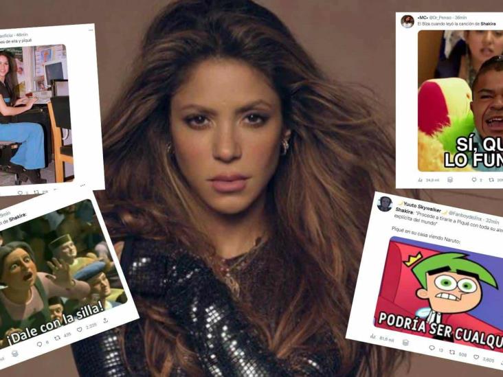 Los divertidos memes que han surgido tras el tema de Shakira y Bizarrap