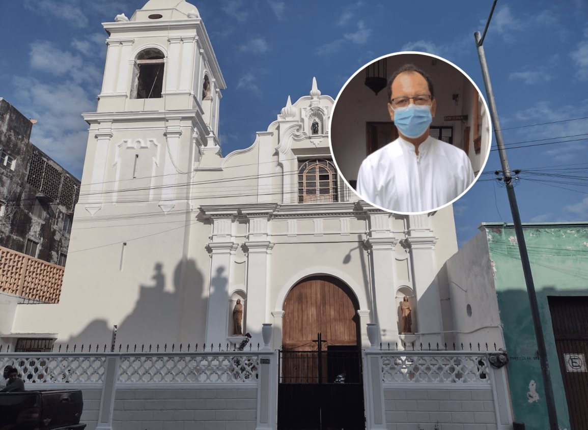 Encuentran pintura antigua en muro de iglesia de Veracruz