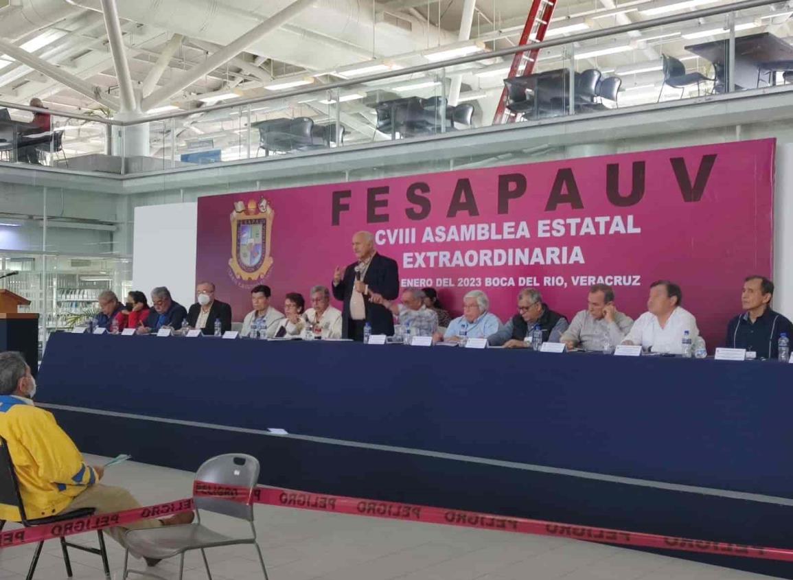 En asamblea, acuerda Fesapauv solicitar 20% de incremento a la UV