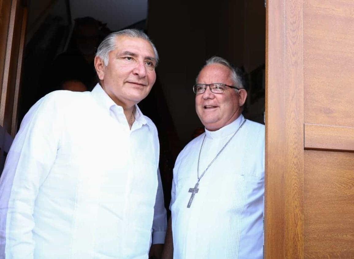 Adán Augusto busca la unidad y reconciliación en Veracruz: Obispo