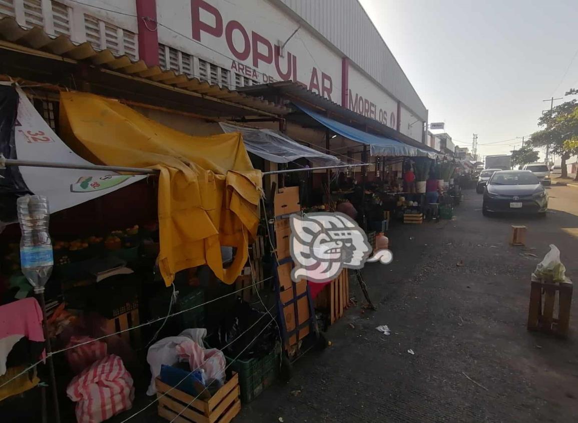 Destaparán cañerías en el Mercado Morelos