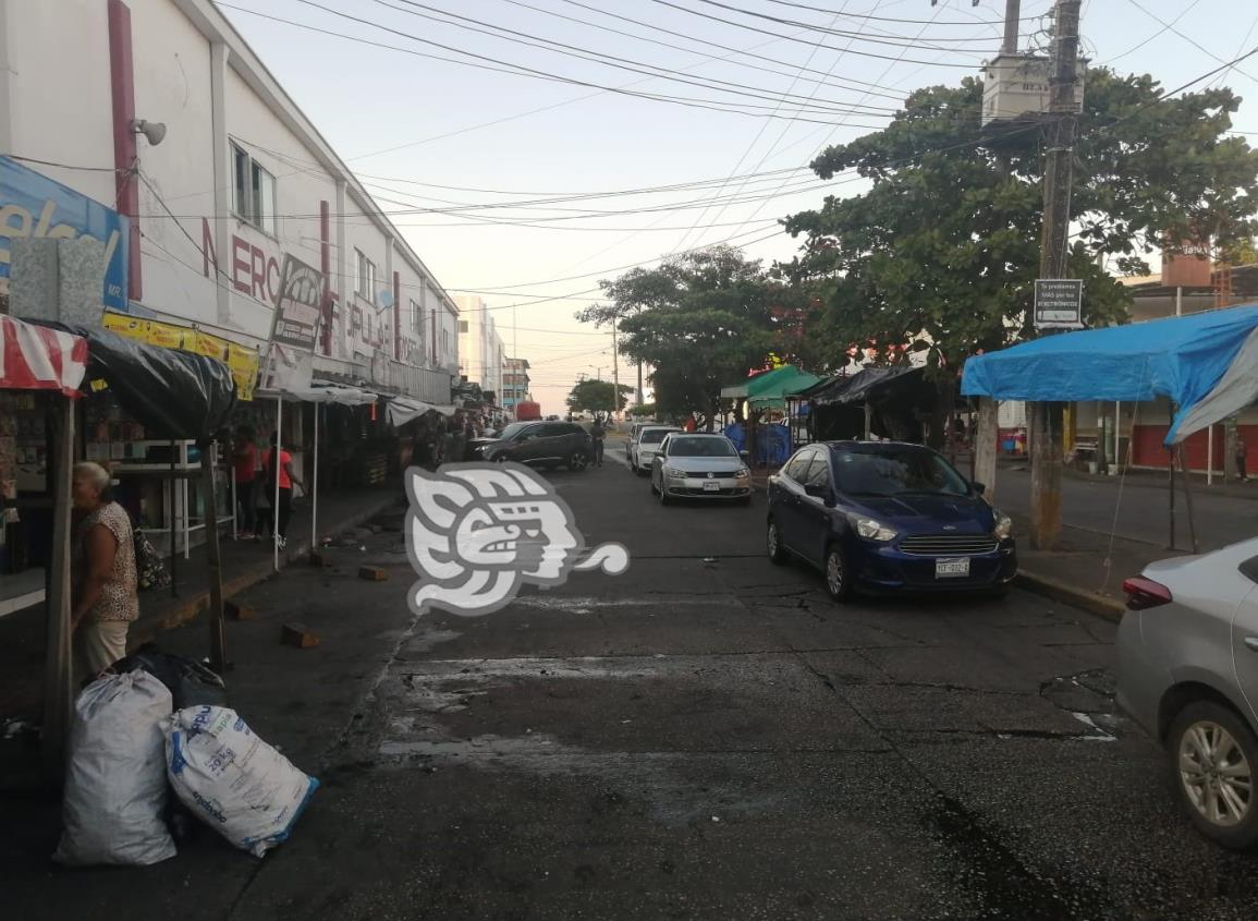 Cerrarán paso frente al Mercado Morelos(+Video)
