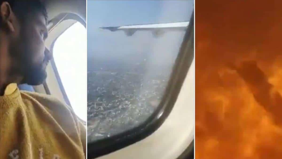 ¡Desgarrador! Antes de morir, pasajero captó el accidente desde dentro del avión en Nepal (+Vídeo)