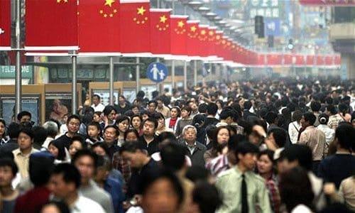 Población de China cae por primera vez en seis décadas