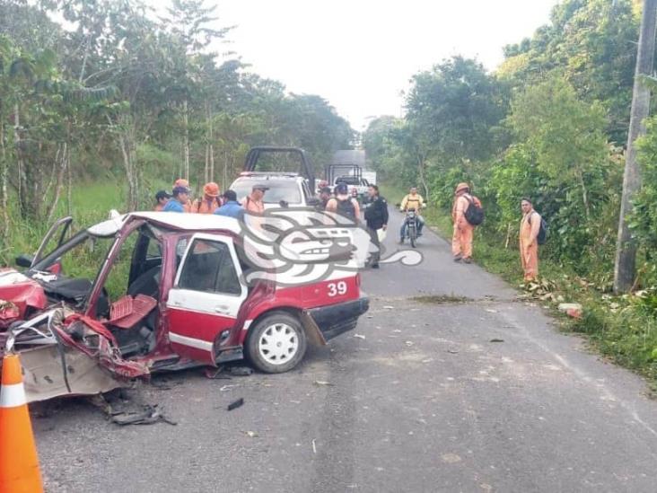 Taxista Pierde El Control De La Unidad Y Sufre Accidente 6792