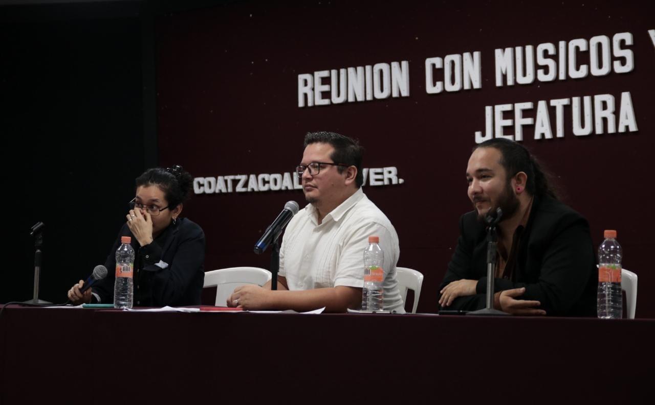 Artistas locales y H. Ayuntamiento de Coatzacoalcos en sinergia con proyectos culturales