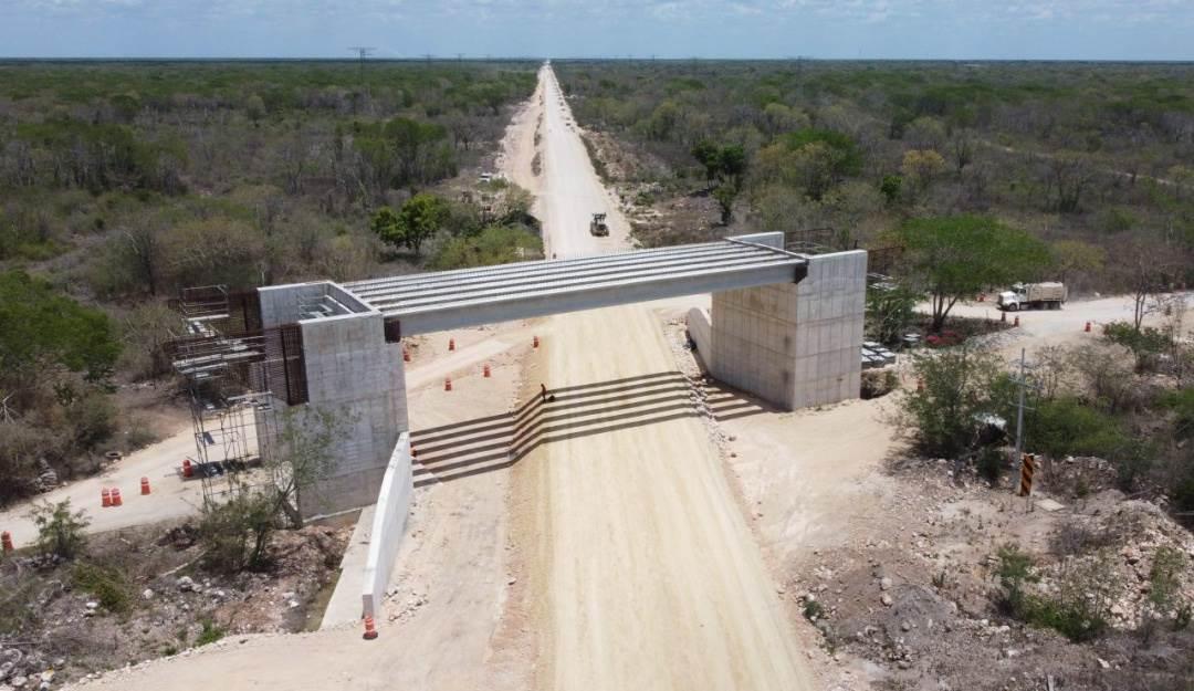Supervisa AMLO avances del Tren Maya en Yucatán; estará listo en diciembre, reitera