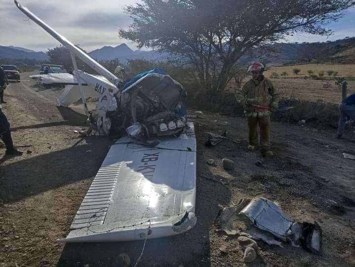 Dos muertos por caída de avioneta en Talpa de Allende, Jalisco