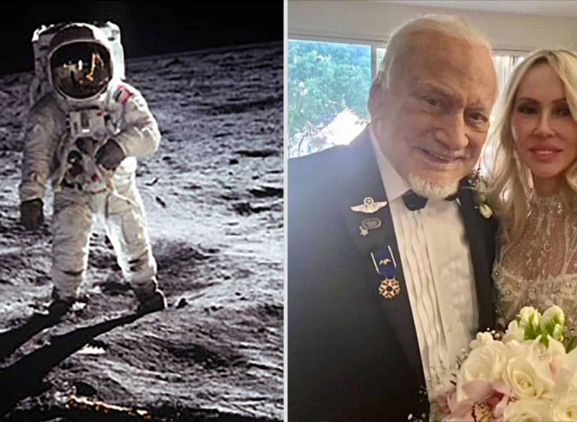 Buzz Aldrin, segundo hombre en pisar la luna, se casa al cumplir 93 años