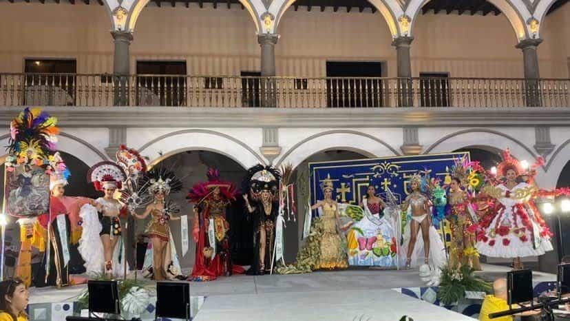 Finalistas de Miss Earth Veracruz modelaron trajes típicos