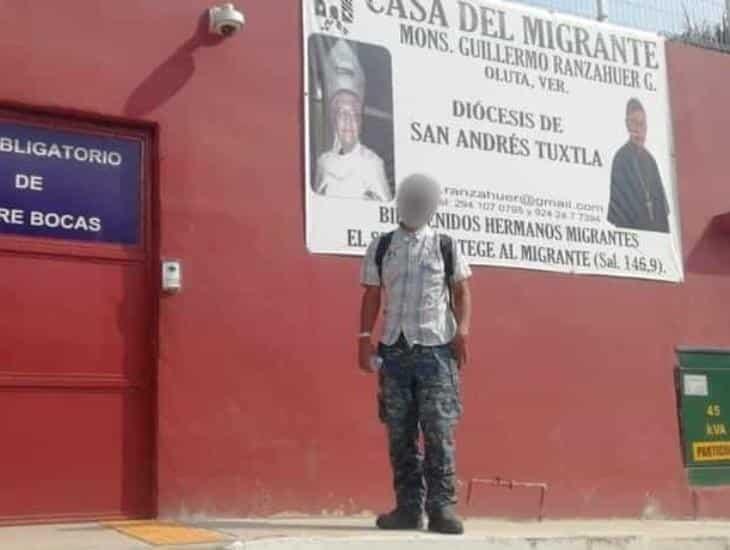 Auxilian a hondureño que fue golpeado en el sur de Veracruz