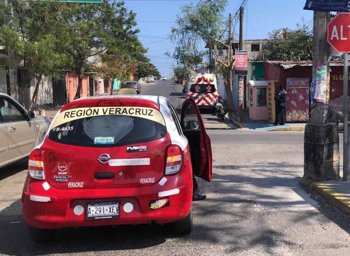 Dos mujeres motociclistas fueron atropelladas en la colonia Populares, en Veracruz (+Video)