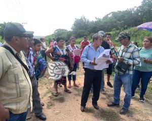 Recupera ejido Apaxta colonia Los Gavilanes, terreno invadido desde el 2005 en Acayucan(+Video)