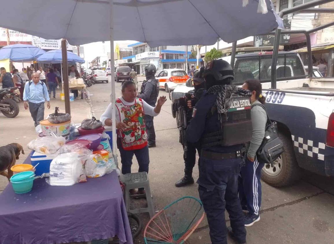 Mala paga provoca movilización policíaca en Acayucan