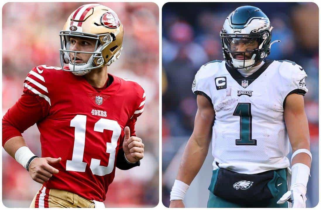San Francisco y los Eagles buscarán el pase al Super Bowl LVII