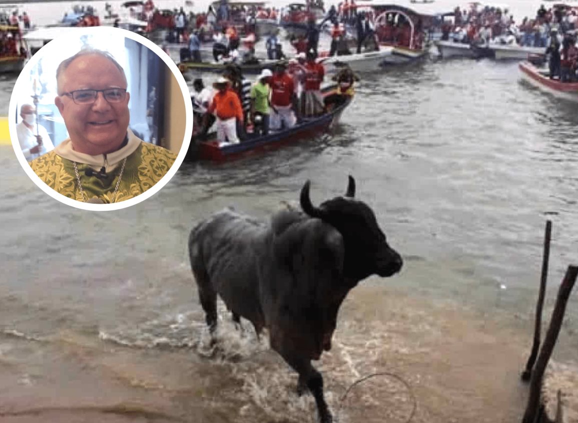 Diócesis pide respetar la suelta de toros en Tlacotalpan; "es parte de las tradiciones"