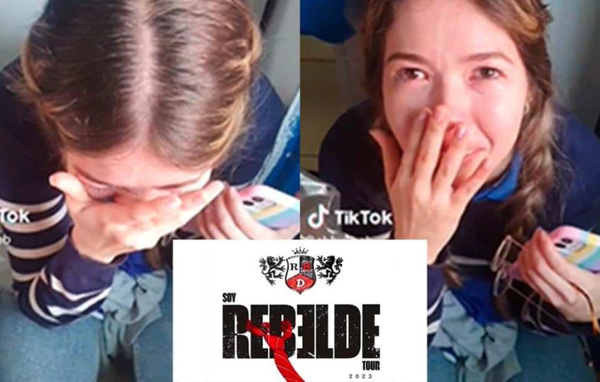Maestra de preescolar llora al no conseguir boletos para RBD