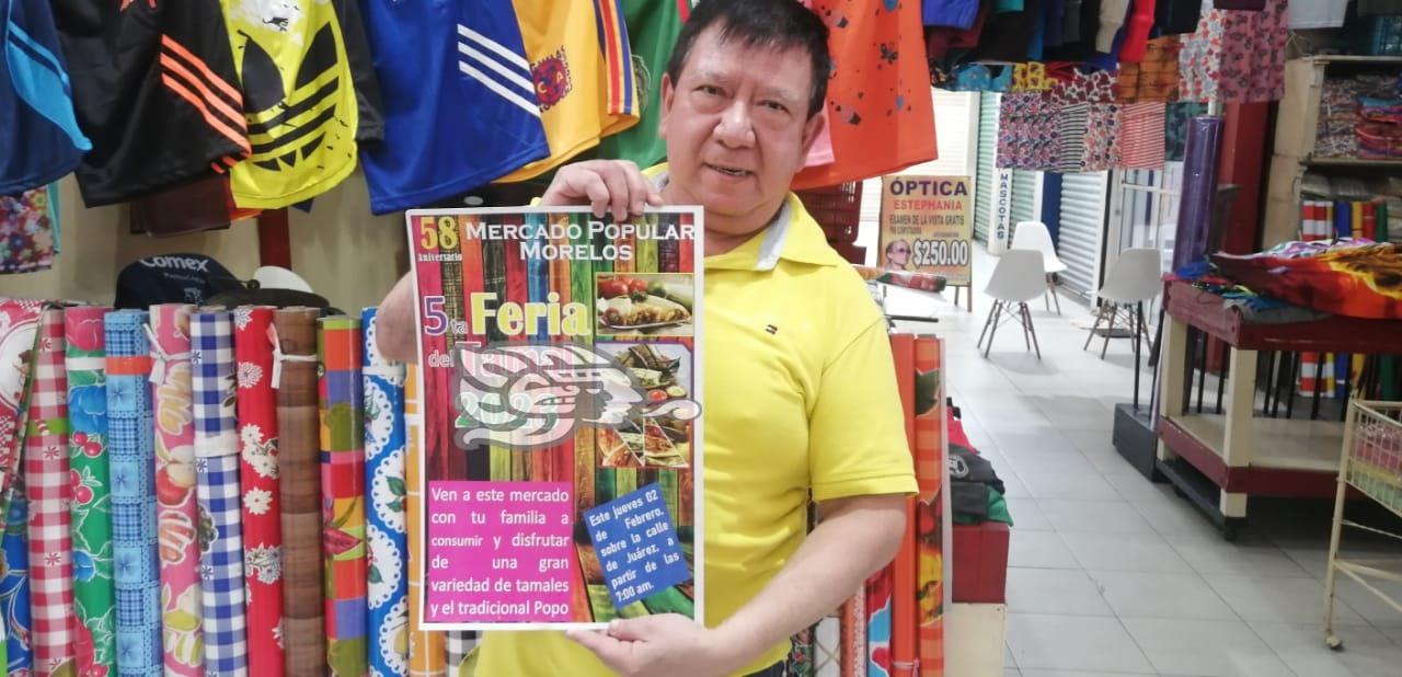 Realizarán quinta feria del tamal en el Morelos de Coatzacoalcos