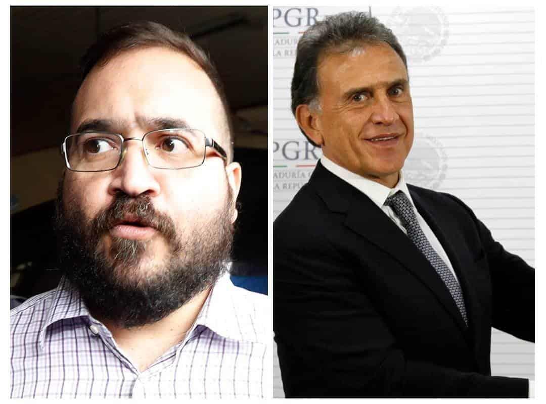 Urge gobernador a fiscalías a ligar a Duarte y Yunes con presuntos desvíos