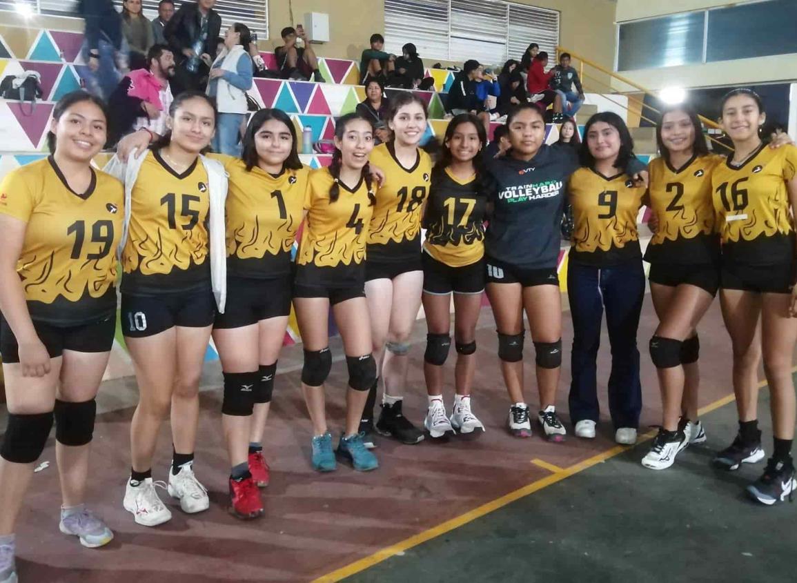 Gacelas de Acayucan avanzan al Preestatal de Voleibol