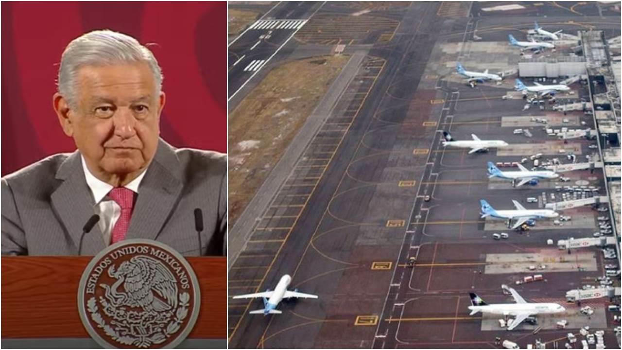 Presidente reprueba a quienes señalan la degradación del espacio aéreo en México