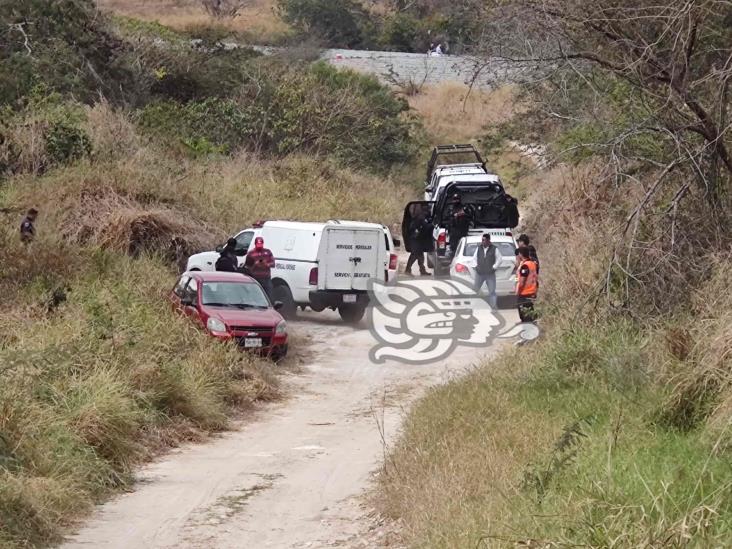 Encuentran cuerpo en paraje de la carretera El Lencero- La Tinaja