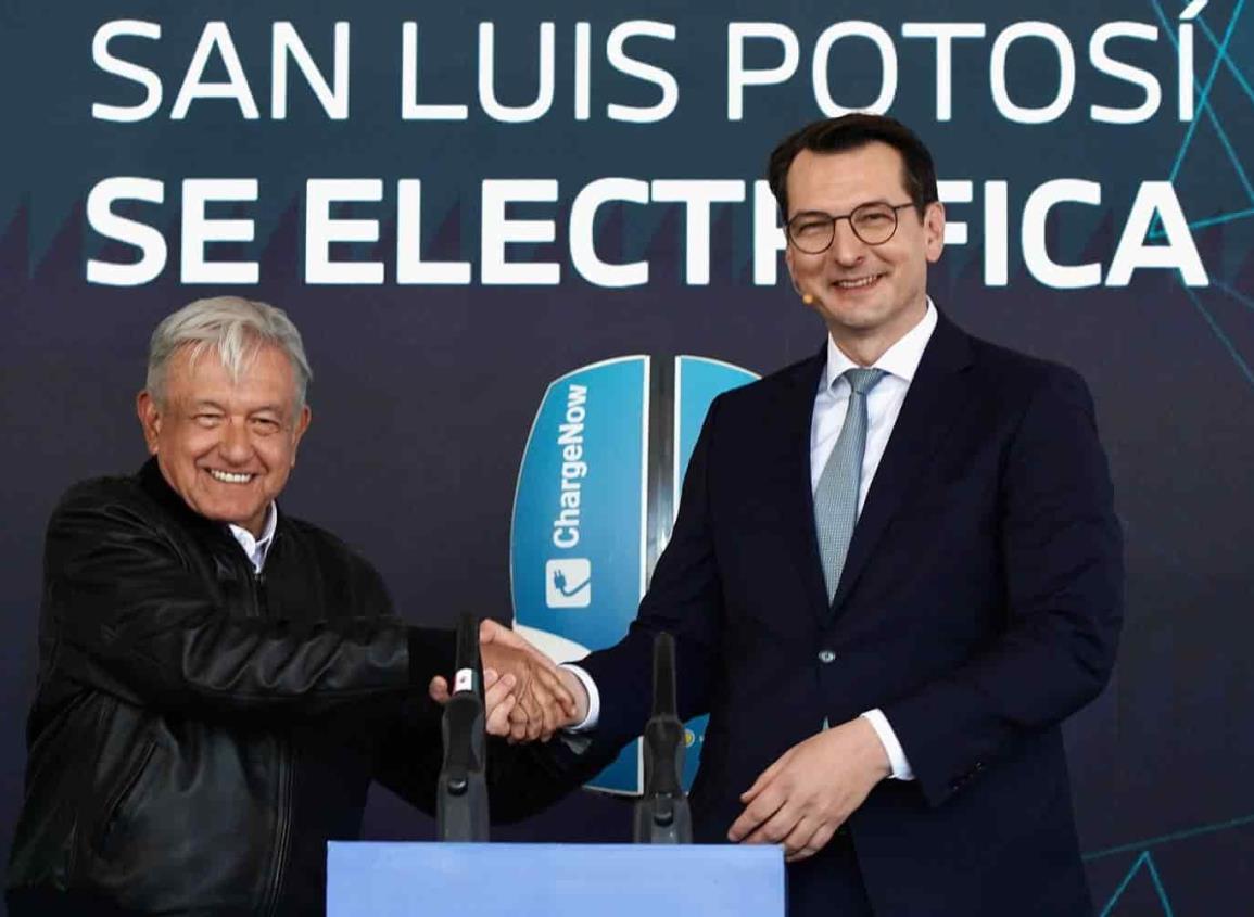 Producción de vehículos eléctricos en San Luis Potosí se traduce en confianza de inversionistas: AMLO