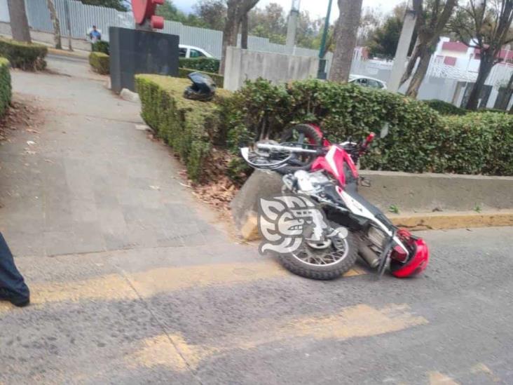 Chocan Motociclistas En La Avenida Villahermosa De Xalapa