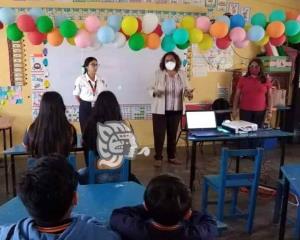 Llevan pláticas sobre vialidad a escuelas de Coatzacoalcos