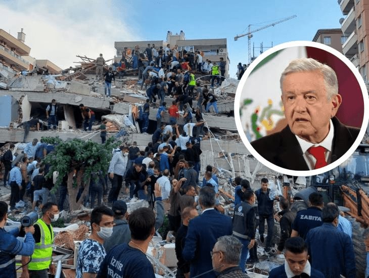 AMLO se solidariza con Turquía y Siria tras terremoto; anuncia envío de ayuda