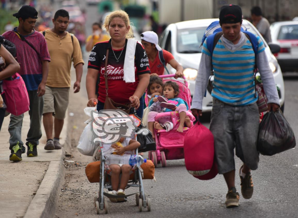 Desbandada migrante llegará en próximos meses al sur de Veracruz