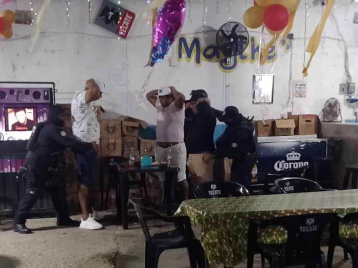 SSP realizó operativo Bares y Cantinas en el sur de Veracruz