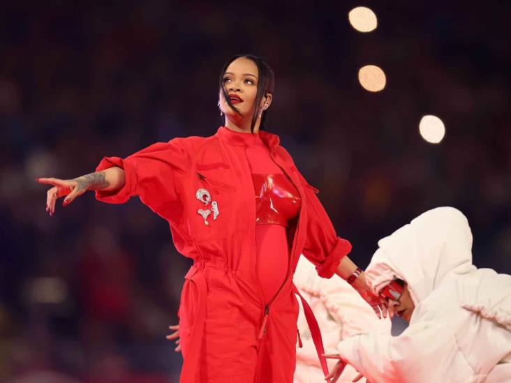¡Brillante! Rihanna regresó por todo lo alto en medio tiempo del Super Bowl LVII