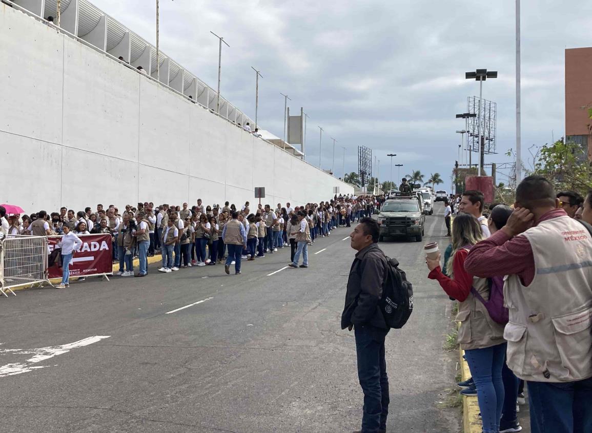 Montan operativo de seguridad por visita de AMLO a Veracruz