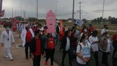 Realizan marcha en Coatzacoalcos por el Día Internacional del Condón (+Vídeo)
