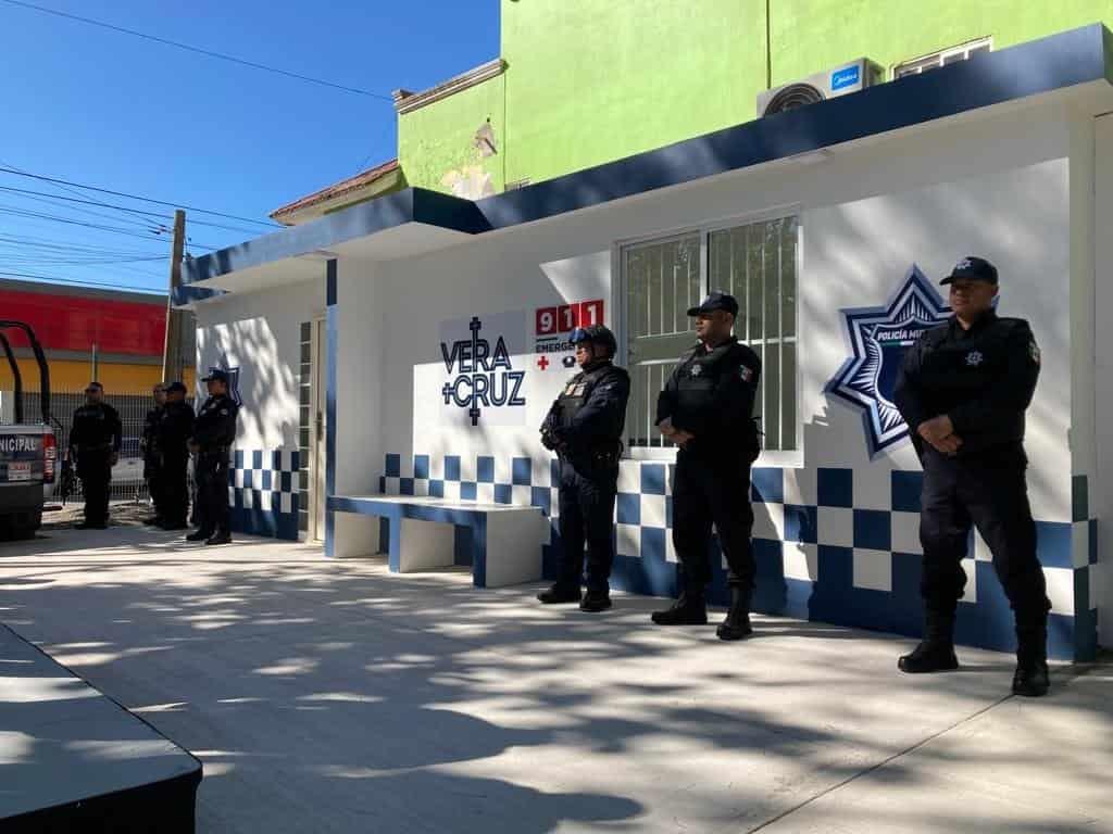 Inauguran caseta de policía en el fraccionamiento Laguna Real