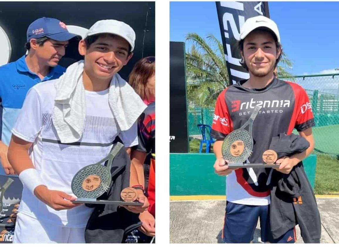 Paolo Estrada y Patricio Sánchez se coronaron en el Regional de Tenis