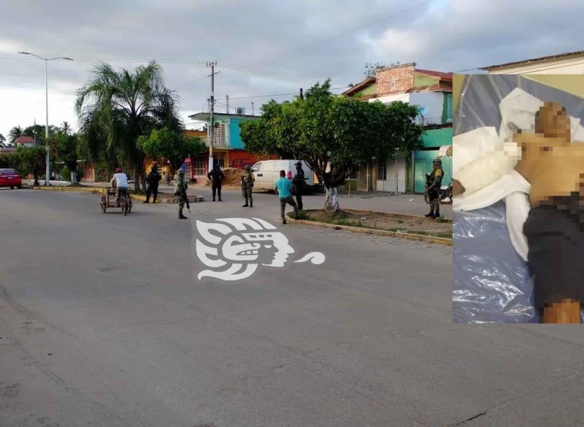 Hieren con arma de fuego a "El Búho" en Hueyapan de Ocampo