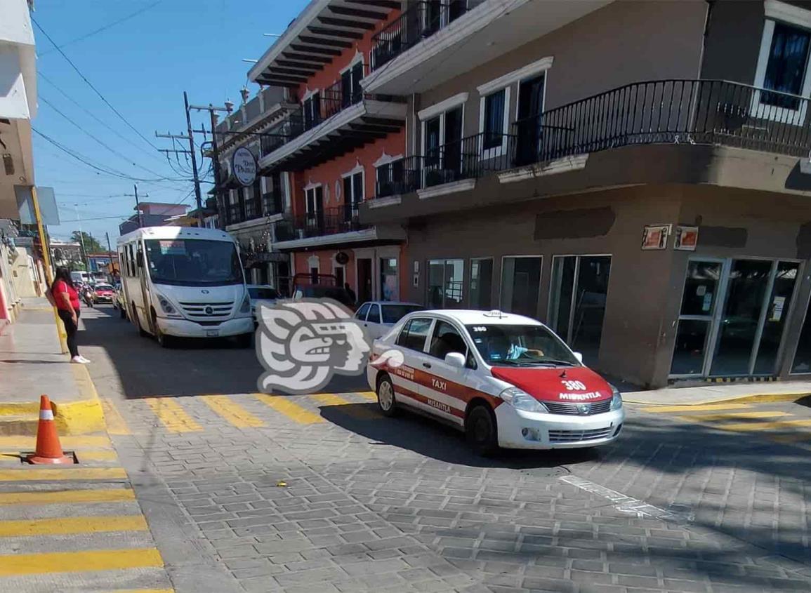 Denuncian incremento en tarifas de taxis colectivos en el norte de Veracruz