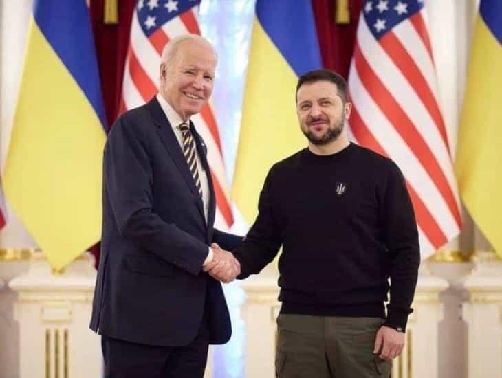 Sorprende la visita de Joe Biden en Ucrania
