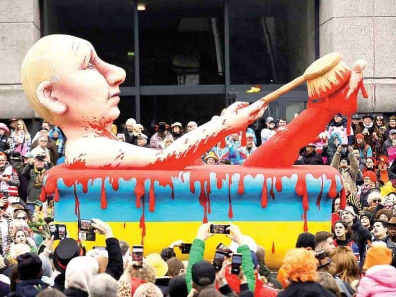 ¡Una imagen dice más que mil palabras!; Carnaval de Alemania lanza fuertes mensajes