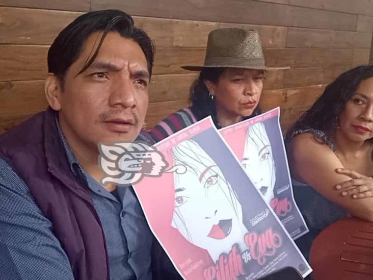 Lilith contra Eva, en Xalapa, en Día Internacional de Mujer