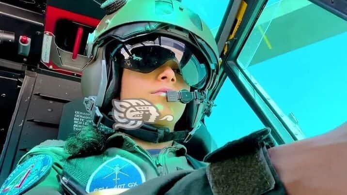 Talento de Coatzacoalcos: Daniela Ramos logra sueño de ser helicopterista militar