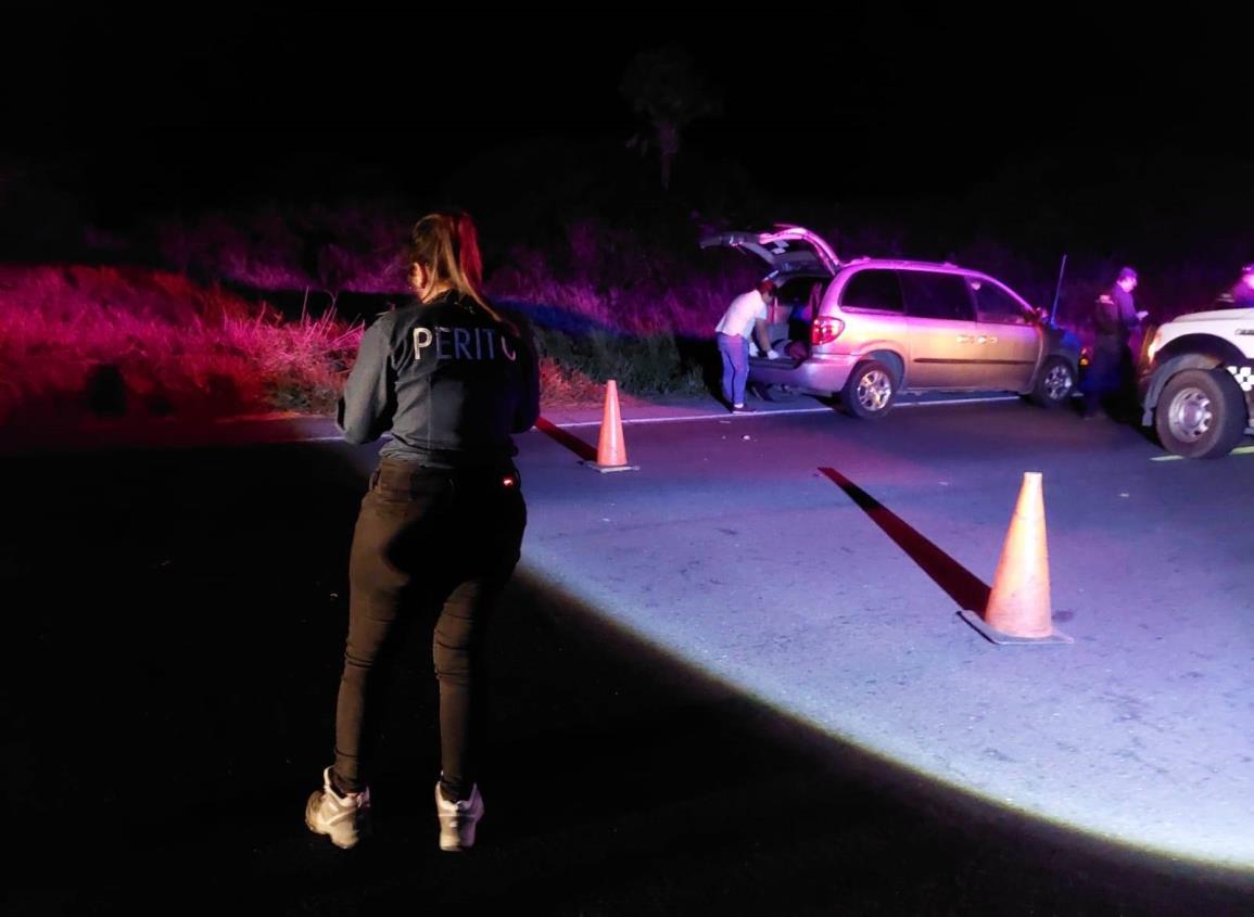 Pierde la vida atropellado en carretera de Alvarado; responsable escapa