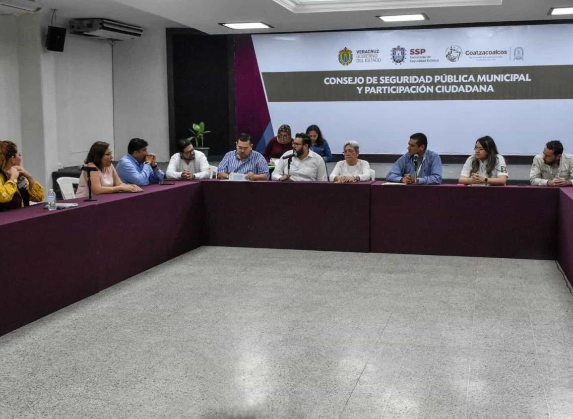Consejo Municipal de Seguridad de Coatzacoalcos promueve la participación ciudadana y propone soluciones para mejorar la seguridad en la ciudad
